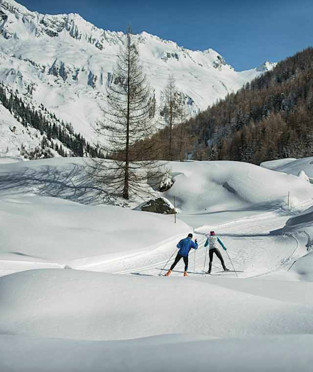 Sonnenloipe Kasern im Tauferer Ahrntal